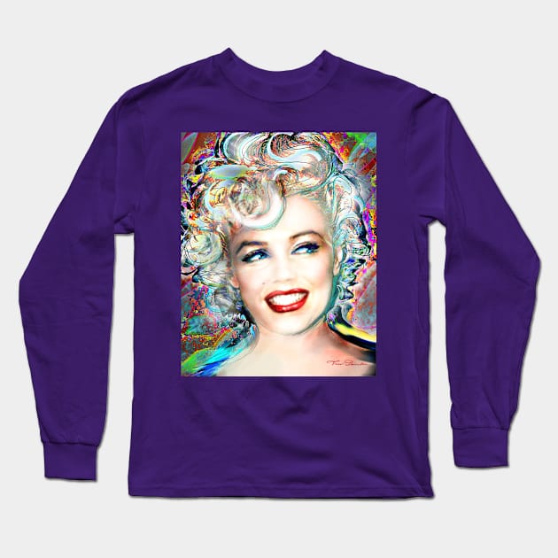 MMother Of Pearl 1 Long Sleeve T-Shirt by Theo Danella